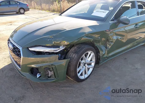 2024 Audi A5 Sportback Premium Plus 45 Tfsi Quattro S Tronic from USA, damaged, VIN WAUFACF55RA098314
